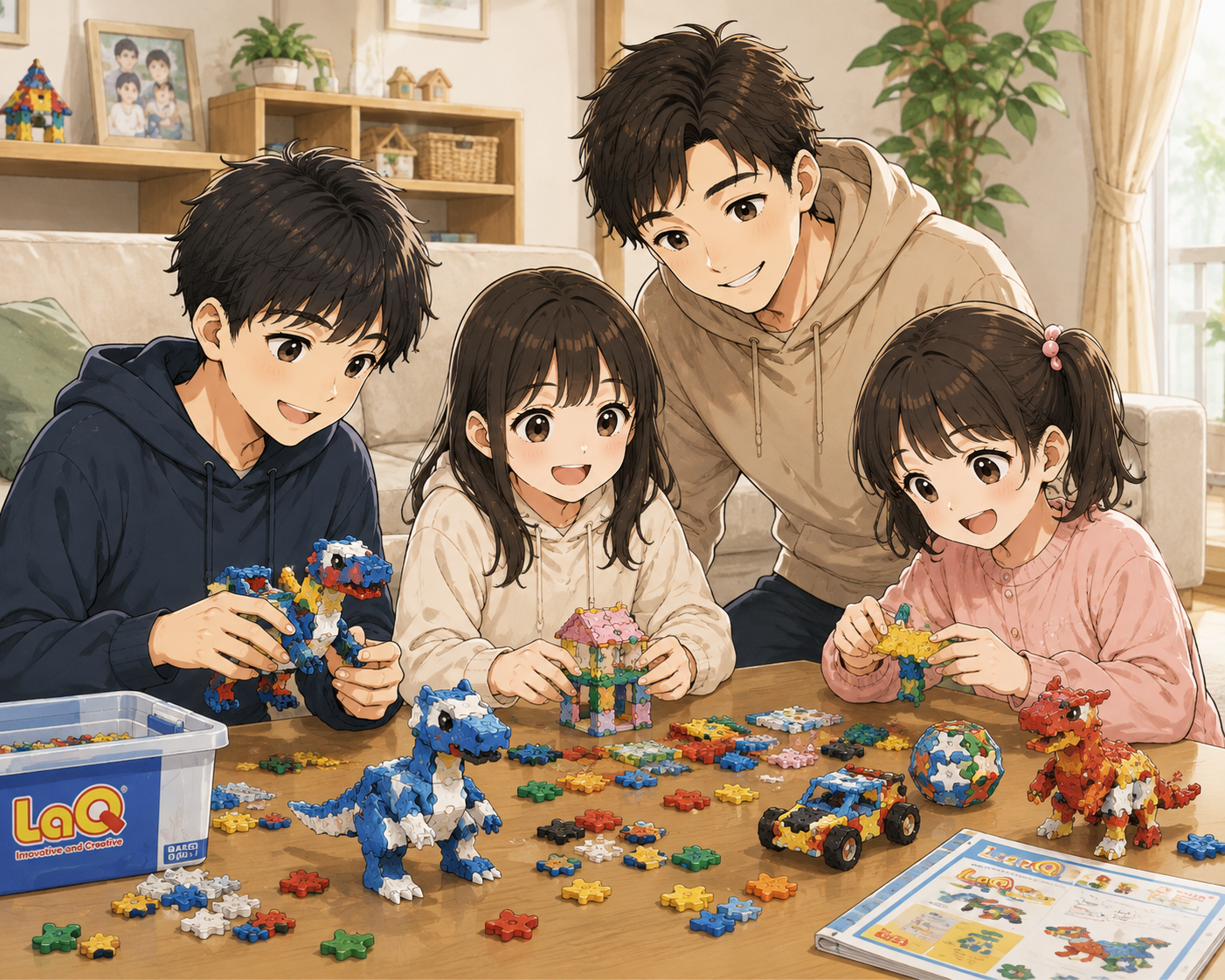 LaQ(ラキュー)のブロックイメージ